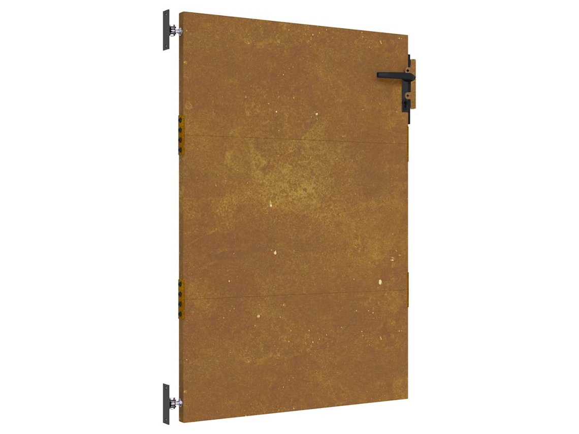 Maison Exclusive - Puerta De Jardín Acero Corten 85x125 Cm
