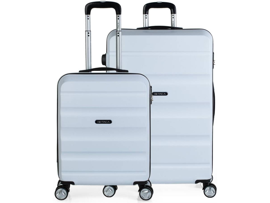 Conjunto de Maletas de Viaje ITACA T71617 ABS Blanco