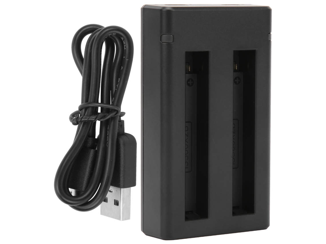 Cargador De Batería 2 Canales Compatible Con Cámara De Acción Panorámica One X2