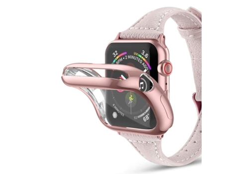 Carcasa de Reloj SLOWMOOSE para Apple (Transparente - 40Mm Série 5 4)