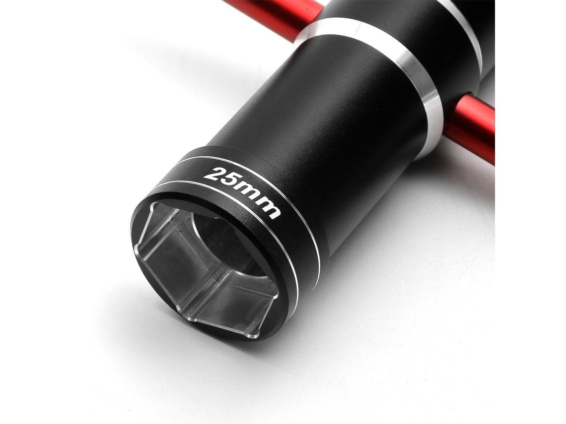 Llave De Cruz Metálica 4.0 5.5 24mm 25mm Para Coche Teledirigido 1/5 Xmaxx Arrma Outcaster Kraton