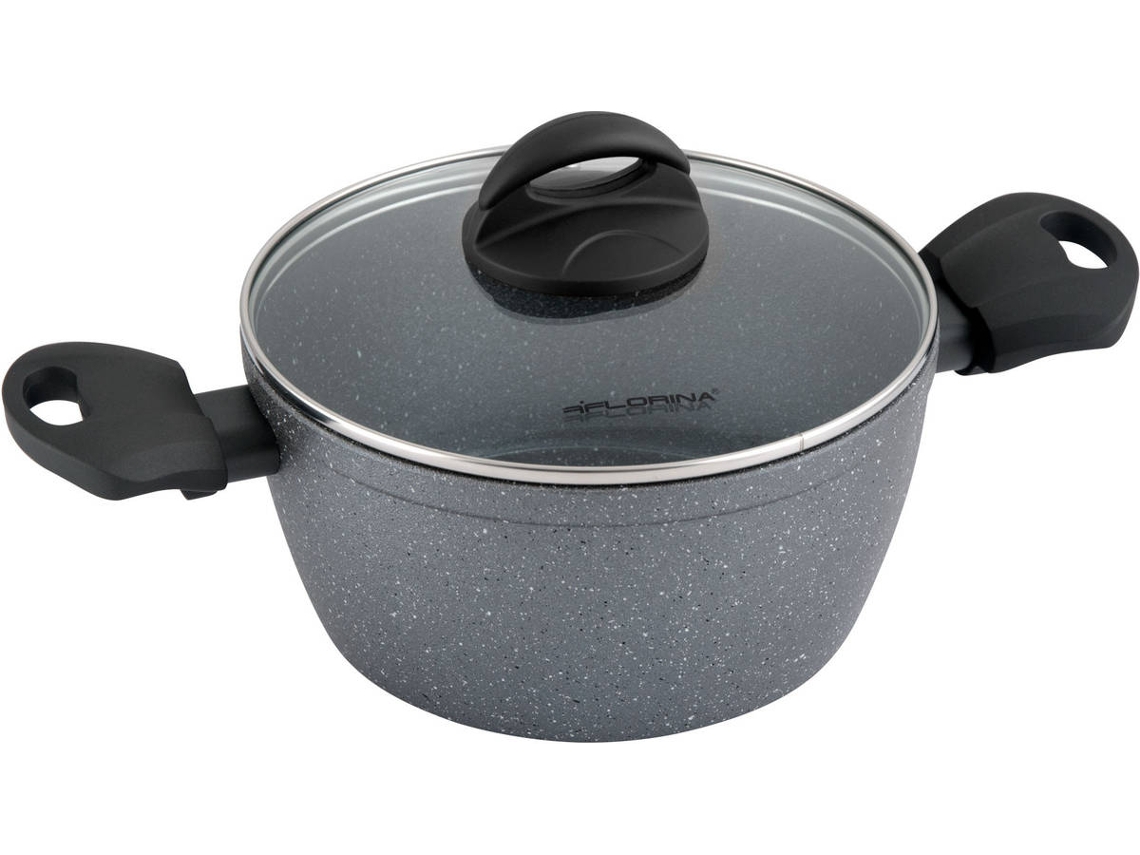 Cacerola FLORINA Lava Stone Gris