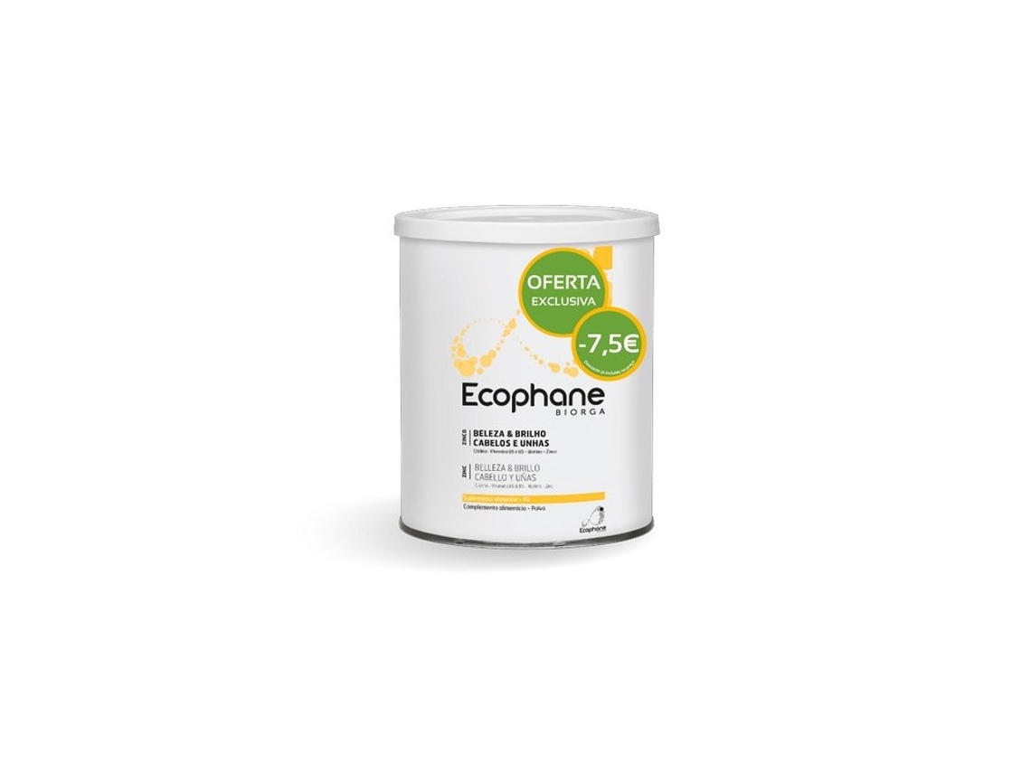 Crema Corporal ECOPHANE Fortificante en Polvo para Cabello y uñas (18 g)