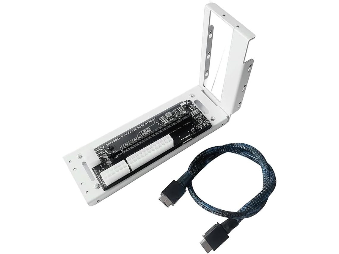 Estación GPU Oculink M 2 SFF 8611 con soporte para tarjeta gráfica externa SFUSHOS