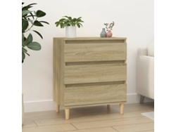 Lovely Home Aparador 60X35X70 Cm Derivados de Madera Color Roble Sonoma