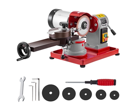 Amoladora angular de hoja de sierra de carburo de 125Mm, afilador de molino, máquina rotativa de 370W VEVOR