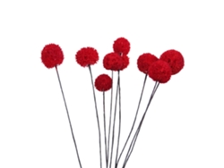 Flores Artificiales Secas Billy Ball Decoración De Jardín Y Hogar Flores Artificiales Secas Billy Ball