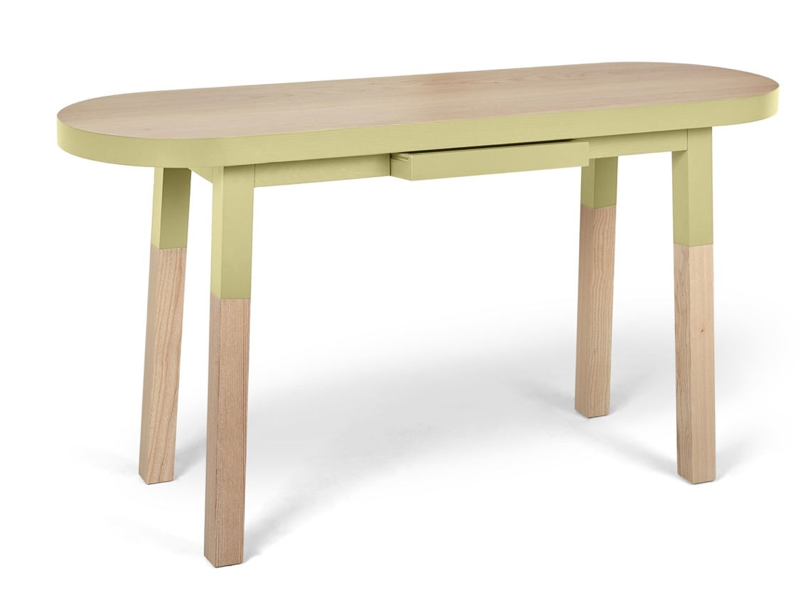 Escritorio MON PETIT MEUBLE FRANÇAIS Consola de Madera Maciza 100 cm