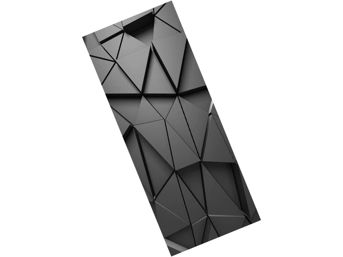 Pegatinas Removibles Negras Para La Renovación De La Puerta Del Refrigerador Y La Sala De Estar