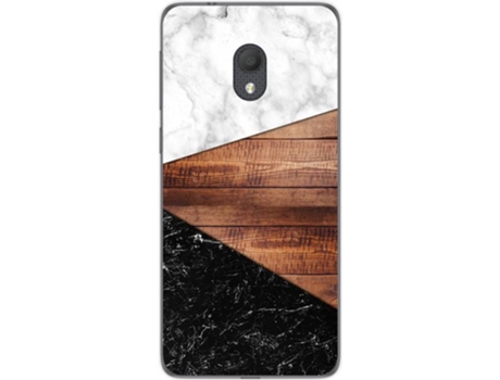 Carcasa Alcatel 1C (2019) TUMUNDOSMARTPHONE Mármol 11 Multicolor