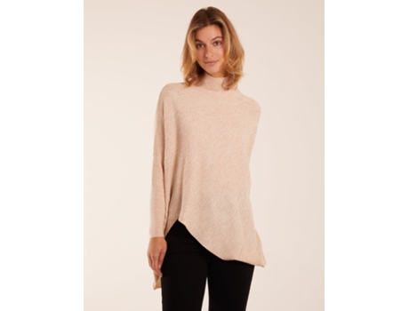 Camiseta de Mujer BLUE VANILLA High Low Hem Poliéster Gris (ONE)