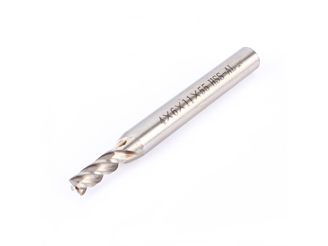 Broca De Fresado Cnc Hss De 4 Ranuras, De 4 Mm A 12 Mm, Broca De Fresado Espiral Para Metal.