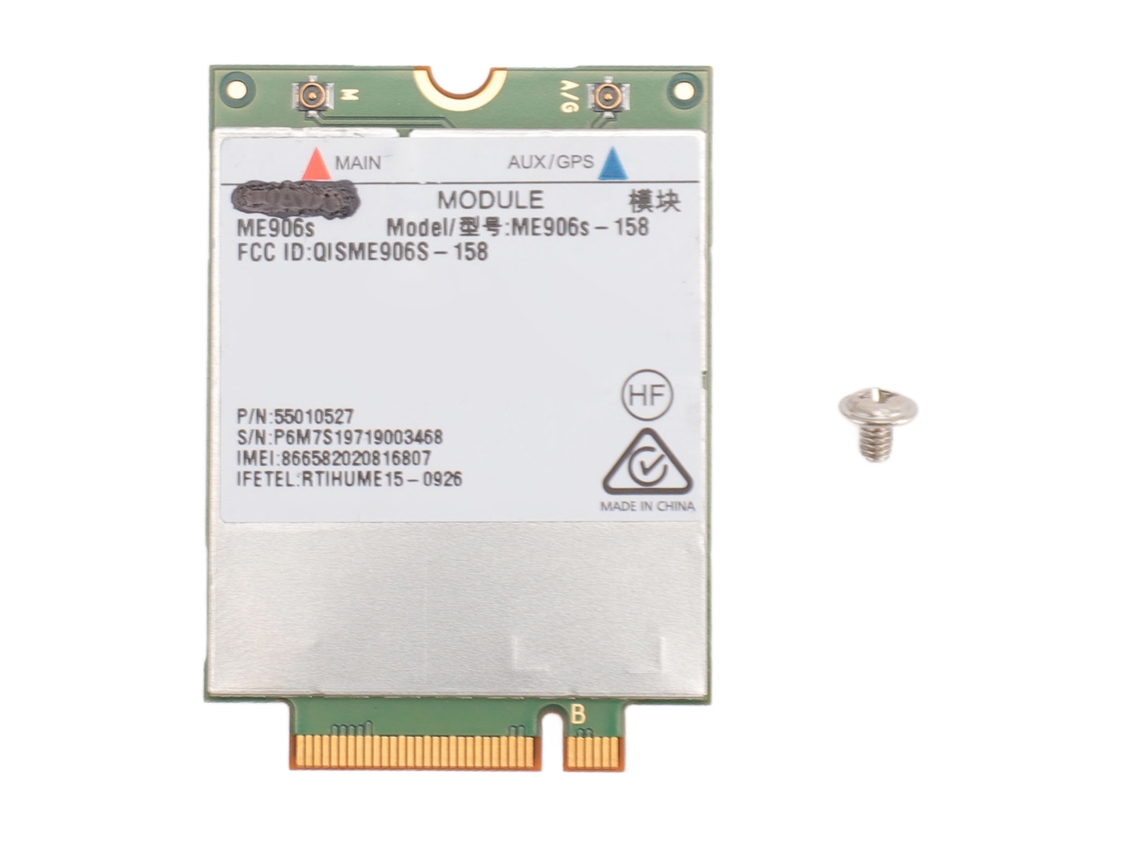 Módulo De Tarjeta De Red Inalámbrica Me906s 158 4g Lte M.2 Para Windows 7 8 8.1 10