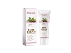 Crema para peinar el cabello rizado con jojoba de Hoegoa