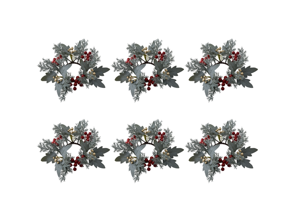 Guirnaldas de velas decorativas, juego de 6 piezas TRUYUETY
