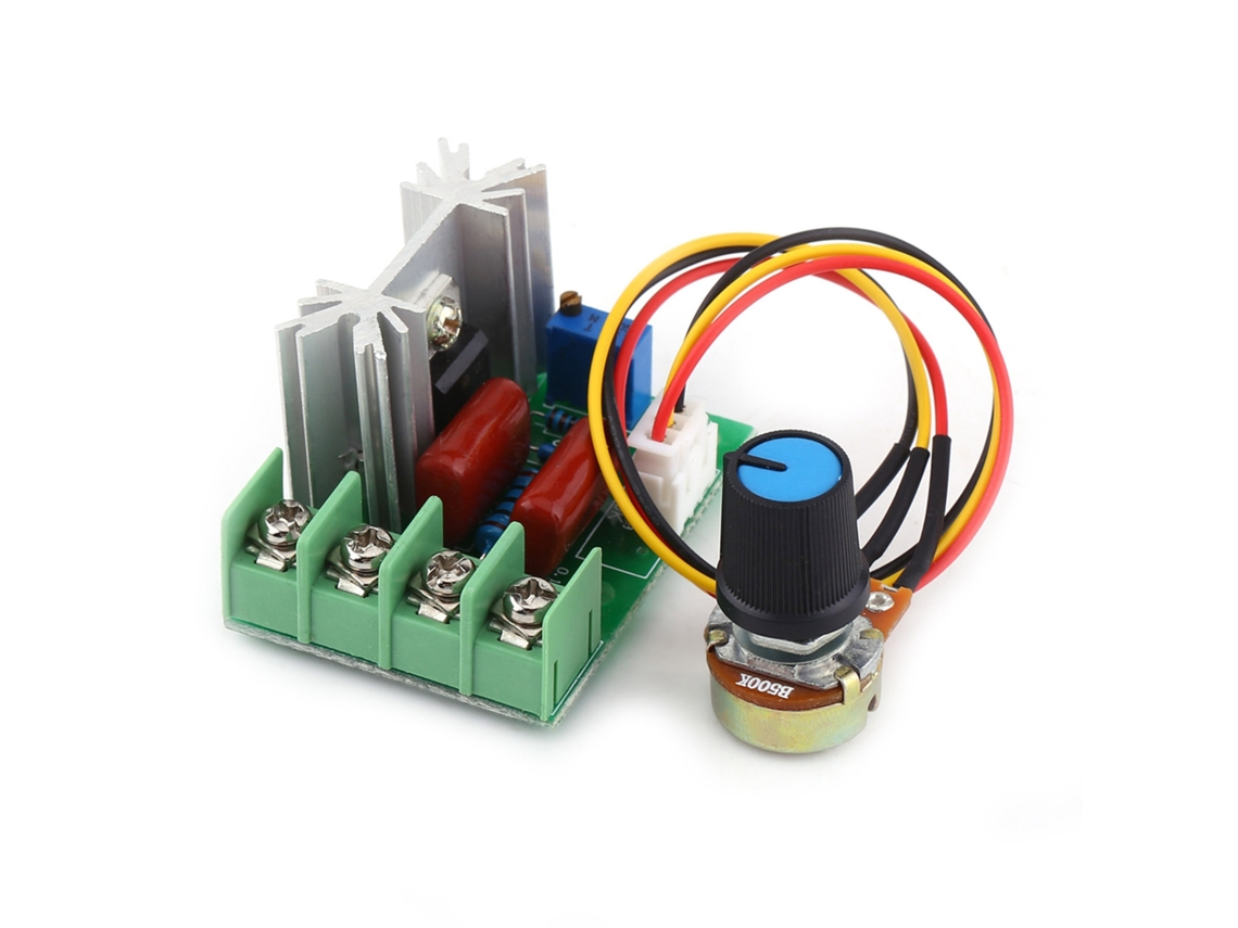 Regulador De Voltaje Scr 2000w 50-220v Controlador De Velocidad/temperatura/dimmer