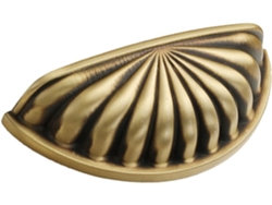 Tiradores De Muebles De Metal Con Diseño De Concha, Accesorio De Tirador De Cofre Refinado