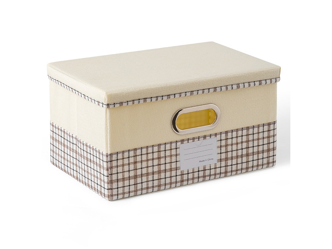 Caja de almacenamiento Tapa House (44x30x3cm) Kofihety