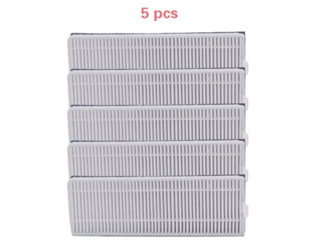 5 unid/lote Robot aspirador filtro Hepa para Ilife A7 A40 A6 A4 A4S filtro accesorios de Robot aspirador