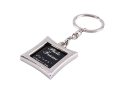 Llavero Con Marco De Fotos De Metal Mini, Creativo Y Adorable - Regalo Personalizado