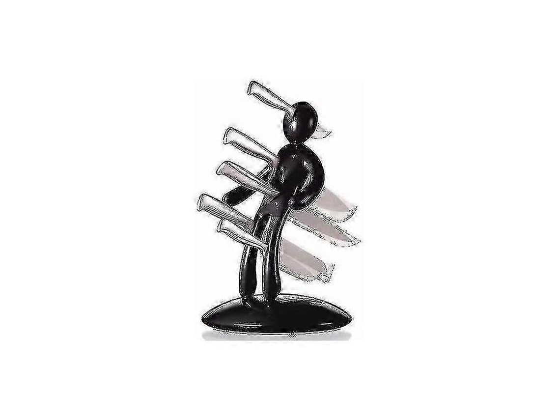 Almacenamiento de cuchillos de acero inoxidable para cocinas modernas