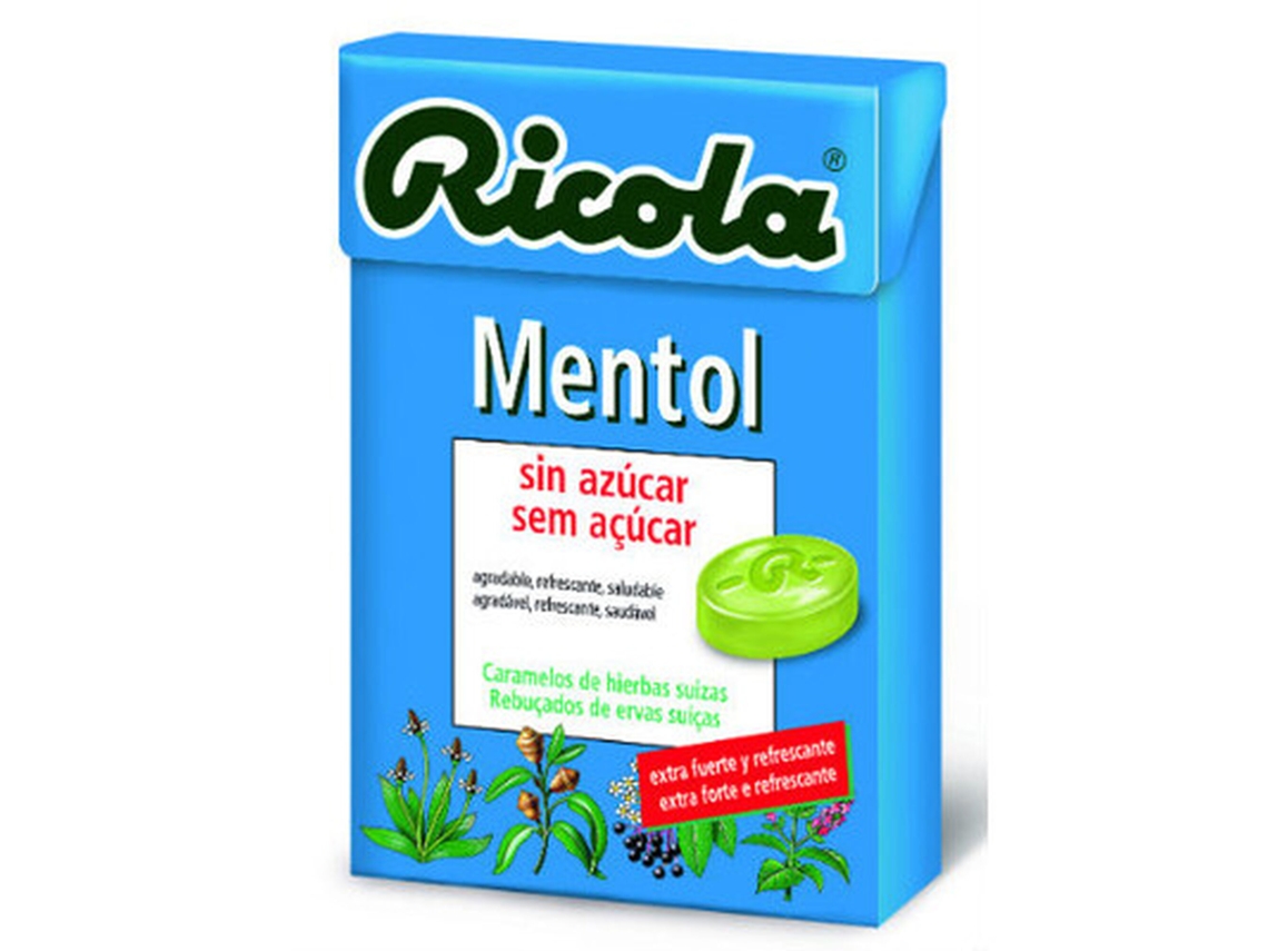 Caramelos de mentol de Swiss Herbs