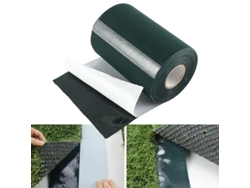 Cinta Autoadhesiva Para Cesped Artificial 10m X 15cm Resistente Al Agua Y Clima Para Jardín Patio