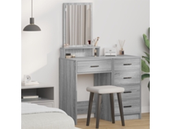 Tocador Con Cajones Gris Sonoma 50x41x140 Cm