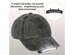 Linterna Frontal Led Portátil Ultrabrillante Para Actividades Al Aire Libre Como Acampar: Con Clip Para Gorra, Ideal Para Pescar, Cazar Y Ju