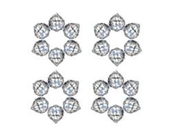 Juego de 24 bolas de cristal para colgar en ventanas, hogar y oficina - Ideales para captar la luz del sol - Colgantes arcoíris