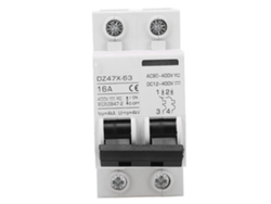 2026velora-disyuntor De Circuito Mini 2p Ca/cc 16a 4000a 400v Capacidad De Interrupción Pa66 Pequeño