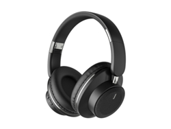 Auriculares inalámbricos Bluetooth, auriculares estéreo HiFi para música, con micrófono de alta definición. MDUG (negro)