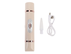 Recortadora De Pelo Púbico Para Mujeres 2 En 1 Cabeza Dual Recargable Clipper Eléctrico Para Piernas Axilas Bikini Marrón