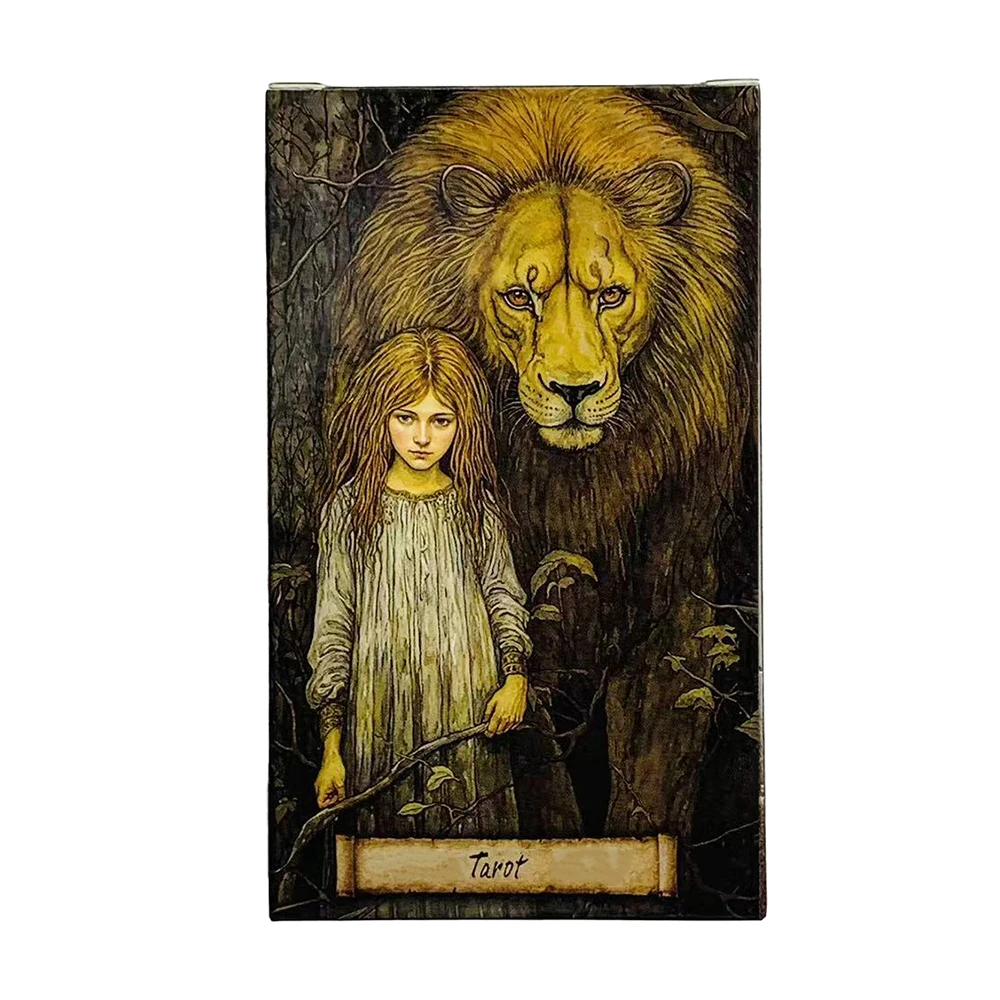 Un Nuevo Juego De Cartas Del Tarot Para La Predicción Y La Adivinación, Con Un Estilo Artístico Misterioso, Duradero Y Portátil.