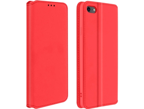 Funda iPhone 7, 8, SE 2020 AVIZAR Libro Billetera Rojo