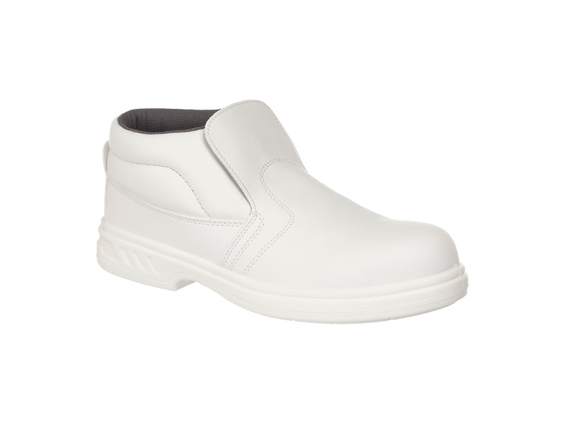 Bota Steelite Slip On S2: Seguridad Y Comodidad Para El Trabajo Blanco / 49