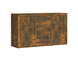 Aparador en Derivados de Madera de Roble Ahumado MAISON EXCLUSIVE (120x36x69 cm)