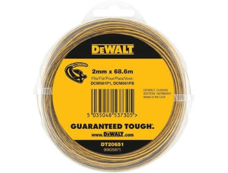 Bobina DEWALT POWER-TOOLS Hilo2mm x68 (6m)