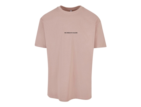 Camiseta para Mujer MISTER TEE (S - Algodón - Rosa)