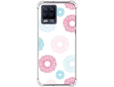 Carcasa Realme 8 4G TUMUNDOSMARTPHONE Dibujos Antigolpes Flores 06 Multicolor