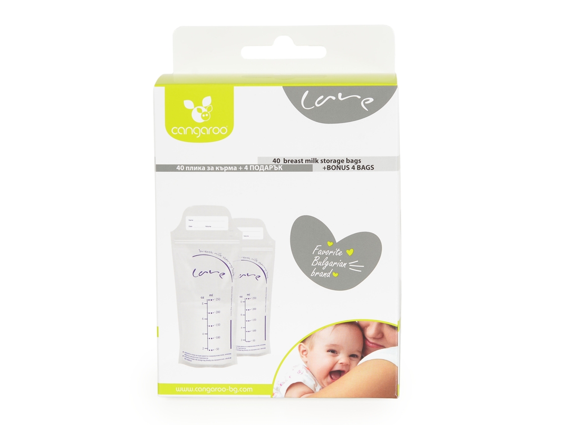 Bolsas para almacenar leche Careâ Slbm001 Cangaroo