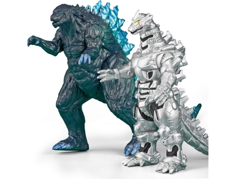 2021 Godzilla Movie Figuras de acción Juego de 2 juguetes - Kaiju Mechagodzilla - Movie Monster Series Godzilla - Mechagodzilla y Godzilla JEDBESETZT