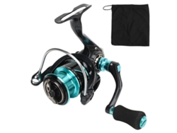 Carrete Giratorio De Metal Ligero, Compacto, De Copa Poco Profunda, Boca Diagonal, Para Pesca En Agua Dulce Y Salada, Dh1500, De Un Solo Brazo.