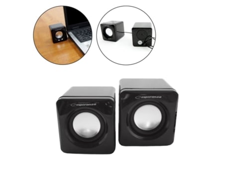 Set 2 Pc 2.0 Altavoces 2X3W Usb