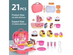Mochila De Juguete 3 En 1 Con Forma De Casa De Muñecas - Simulación Para Niños Y Niñas