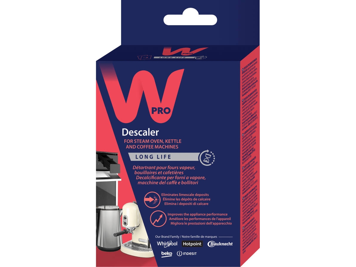 Descalcificador de Horno y Máquinas de Café WHIRLPOOL DCL001