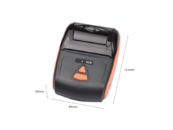 Impresora Térmica Usb Inalámbrica Portátil De 57 Mm Para Restaurantes Y Comercios Minoristas: Compatible Con Ios, Android Y Windows.