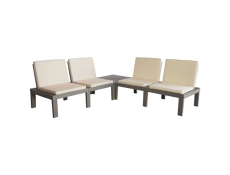 Conjunto De Jardín Molok Taupe