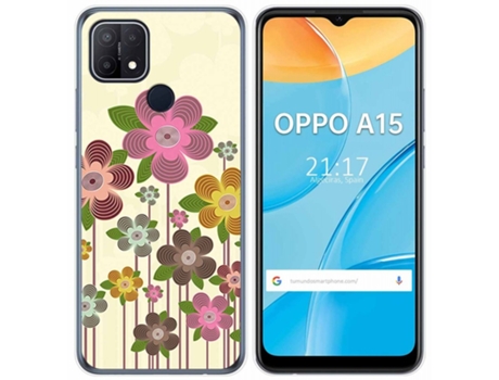 Carcasa Oppo A15 TUMUNDOSMARTPHONE Dibujos Multicolor