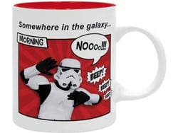 Taza THE GOOD GIFT Trooper's Routine Original Stormtrooper Star Wars Cerámica (320 ml)